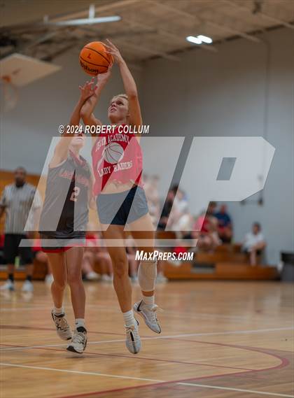 Thumbnail 2 in West Union vs Delta Academy (Scrimmage) photogallery.