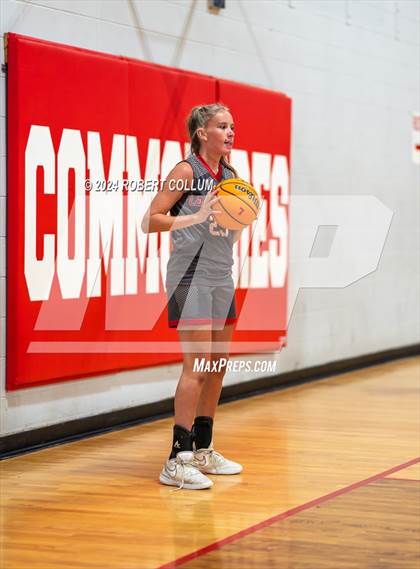 Thumbnail 3 in West Union vs Delta Academy (Scrimmage) photogallery.