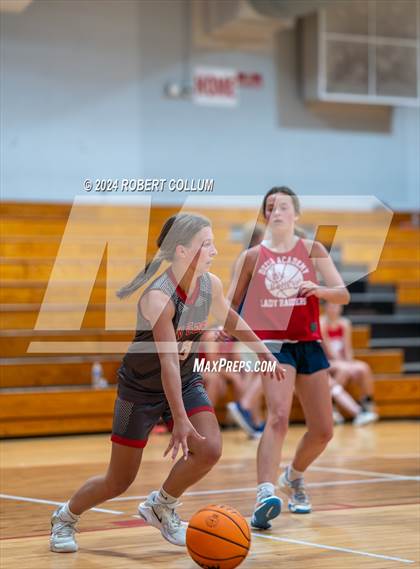 Thumbnail 1 in West Union vs Delta Academy (Scrimmage) photogallery.