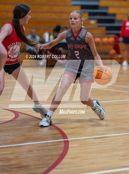 Thumbnail 1 in West Union vs Delta Academy (Scrimmage) photogallery.
