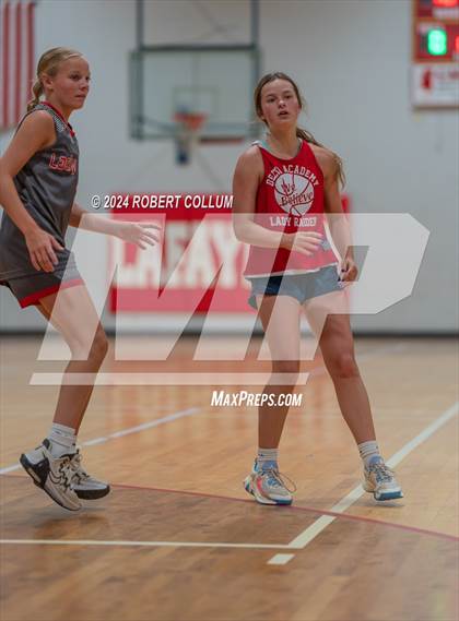 Thumbnail 2 in West Union vs Delta Academy (Scrimmage) photogallery.