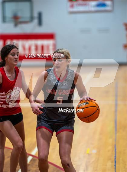 Thumbnail 3 in West Union vs Delta Academy (Scrimmage) photogallery.