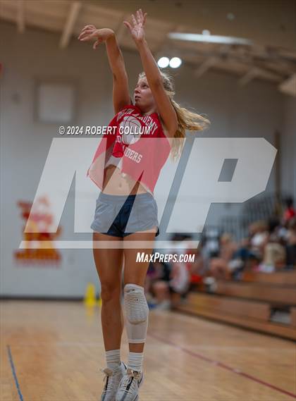 Thumbnail 1 in West Union vs Delta Academy (Scrimmage) photogallery.