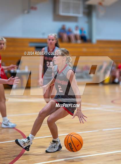 Thumbnail 2 in West Union vs Delta Academy (Scrimmage) photogallery.