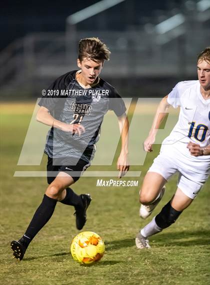 Thumbnail 1 in Cape Fear vs Gray's Creek (PAC Tournament Semifinal) photogallery.