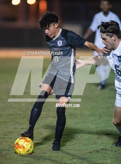 Thumbnail 3 in Cape Fear vs Gray's Creek (PAC Tournament Semifinal) photogallery.