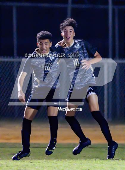Thumbnail 1 in Cape Fear vs Gray's Creek (PAC Tournament Semifinal) photogallery.