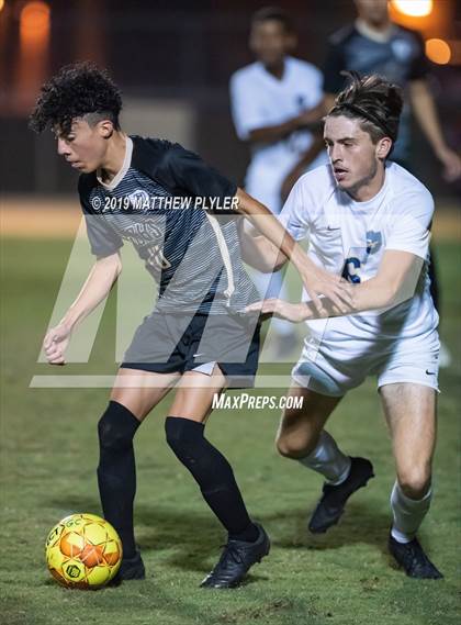 Thumbnail 1 in Cape Fear vs Gray's Creek (PAC Tournament Semifinal) photogallery.
