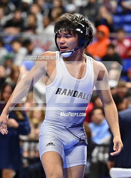 Thumbnail 1 in UIL State Championships - 5A 126lb Final photogallery.