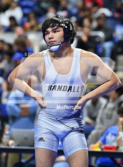 Thumbnail 1 in UIL State Championships - 5A 126lb Final photogallery.