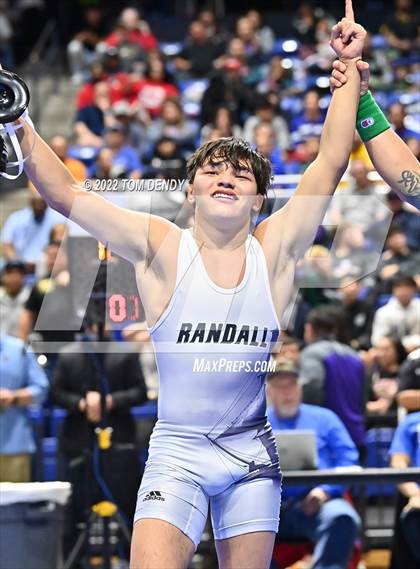 Thumbnail 3 in UIL State Championships - 5A 126lb Final photogallery.
