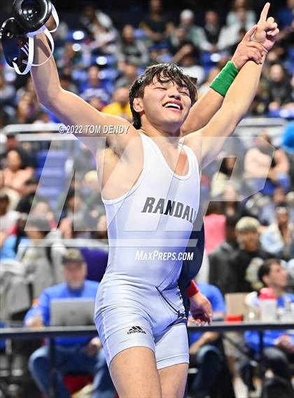 Thumbnail 1 in UIL State Championships - 5A 126lb Final photogallery.