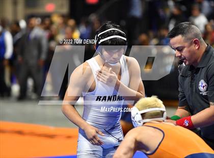 Thumbnail 1 in UIL State Championships - 5A 126lb Final photogallery.
