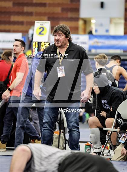 Thumbnail 2 in NYSPHSAA Wrestling Dual Finals Round 1 (John Glenn vs Peru) photogallery.