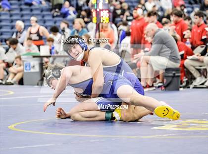 Thumbnail 1 in NYSPHSAA Wrestling Dual Finals Round 1 (John Glenn vs Peru) photogallery.