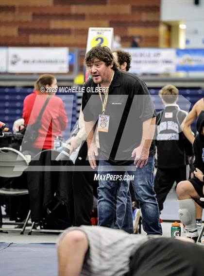 Thumbnail 3 in NYSPHSAA Wrestling Dual Finals Round 1 (John Glenn vs Peru) photogallery.
