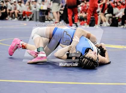 Thumbnail 2 in NYSPHSAA Wrestling Dual Finals Round 1 (John Glenn vs Peru) photogallery.