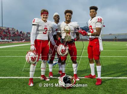 Thumbnail 3 in Katy Tigers vs Cibolo Steele (UIL 6A D2 Semifinal) photogallery.