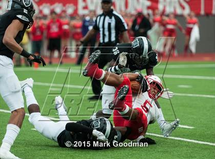 Thumbnail 2 in Katy Tigers vs Cibolo Steele (UIL 6A D2 Semifinal) photogallery.