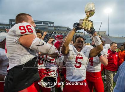 Thumbnail 3 in Katy Tigers vs Cibolo Steele (UIL 6A D2 Semifinal) photogallery.