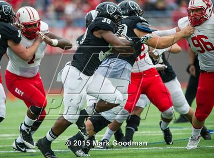 Thumbnail 2 in Katy Tigers vs Cibolo Steele (UIL 6A D2 Semifinal) photogallery.