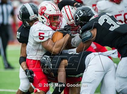 Thumbnail 1 in Katy Tigers vs Cibolo Steele (UIL 6A D2 Semifinal) photogallery.