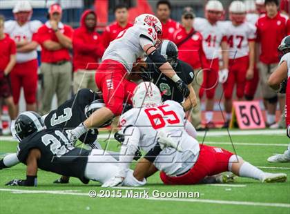 Thumbnail 3 in Katy Tigers vs Cibolo Steele (UIL 6A D2 Semifinal) photogallery.