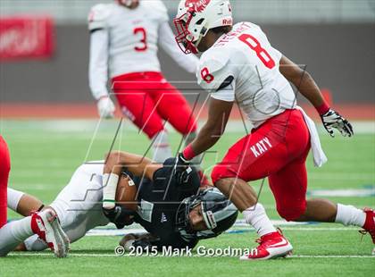 Thumbnail 1 in Katy Tigers vs Cibolo Steele (UIL 6A D2 Semifinal) photogallery.