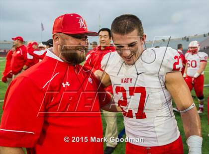 Thumbnail 2 in Katy Tigers vs Cibolo Steele (UIL 6A D2 Semifinal) photogallery.