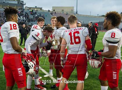 Thumbnail 1 in Katy Tigers vs Cibolo Steele (UIL 6A D2 Semifinal) photogallery.