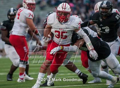 Thumbnail 2 in Katy Tigers vs Cibolo Steele (UIL 6A D2 Semifinal) photogallery.