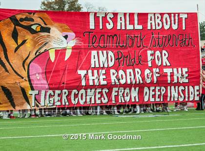 Thumbnail 3 in Katy Tigers vs Cibolo Steele (UIL 6A D2 Semifinal) photogallery.