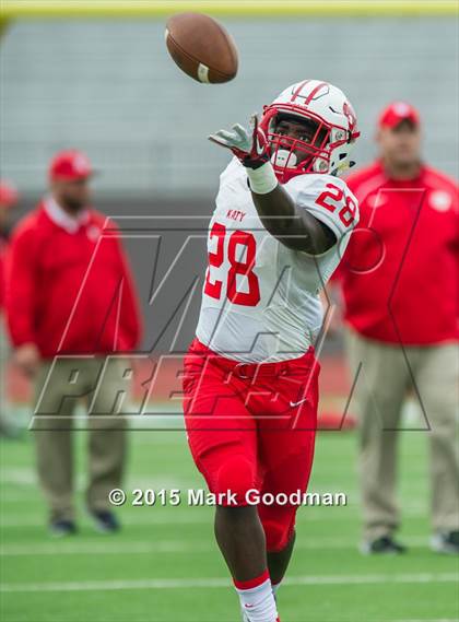 Thumbnail 1 in Katy Tigers vs Cibolo Steele (UIL 6A D2 Semifinal) photogallery.