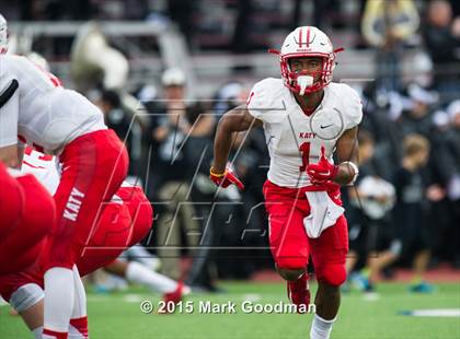 Thumbnail 3 in Katy Tigers vs Cibolo Steele (UIL 6A D2 Semifinal) photogallery.