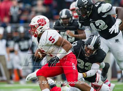 Thumbnail 2 in Katy Tigers vs Cibolo Steele (UIL 6A D2 Semifinal) photogallery.