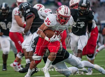 Thumbnail 3 in Katy Tigers vs Cibolo Steele (UIL 6A D2 Semifinal) photogallery.