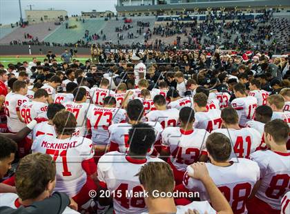 Thumbnail 3 in Katy Tigers vs Cibolo Steele (UIL 6A D2 Semifinal) photogallery.