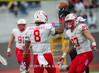 Thumbnail 3 in Katy Tigers vs Cibolo Steele (UIL 6A D2 Semifinal) photogallery.