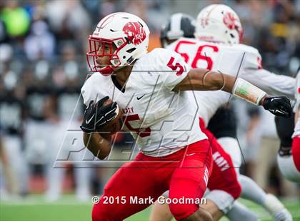 Thumbnail 3 in Katy Tigers vs Cibolo Steele (UIL 6A D2 Semifinal) photogallery.