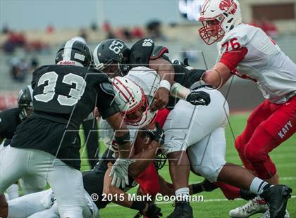 Thumbnail 3 in Katy Tigers vs Cibolo Steele (UIL 6A D2 Semifinal) photogallery.