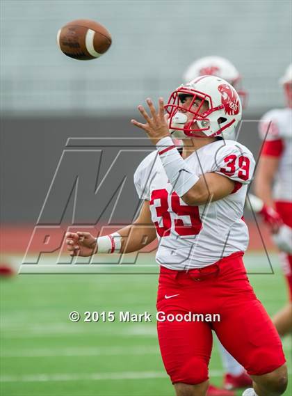Thumbnail 2 in Katy Tigers vs Cibolo Steele (UIL 6A D2 Semifinal) photogallery.