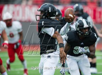 Thumbnail 2 in Katy Tigers vs Cibolo Steele (UIL 6A D2 Semifinal) photogallery.
