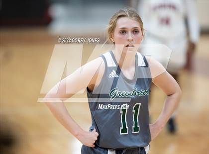 Thumbnail 1 in Greenbrier vs Warner Robins (GHSA 5A Elite 8 Playoff) photogallery.