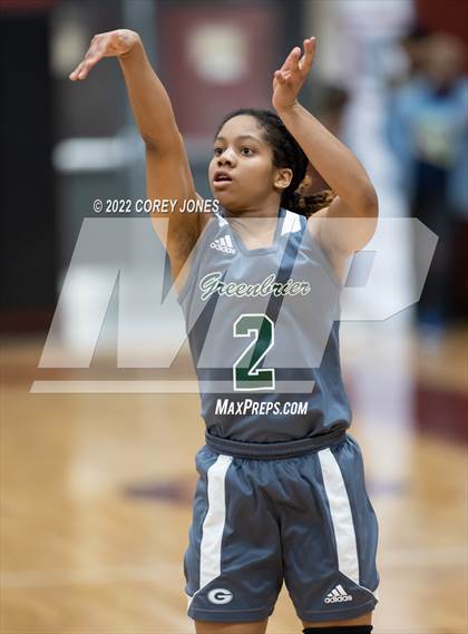 Thumbnail 2 in Greenbrier vs Warner Robins (GHSA 5A Elite 8 Playoff) photogallery.
