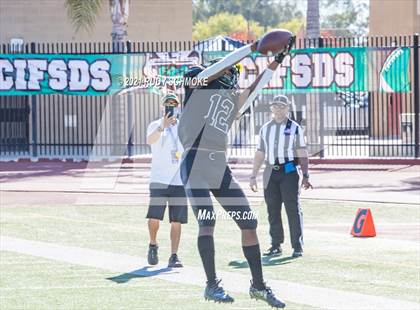 Thumbnail 2 in Patrick Henry vs. University City (CIF SDS Division 4 finals) photogallery.