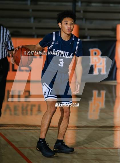 Thumbnail 3 in Hollywood vs Loyola (77th Annual Beverly Hills Tournament) photogallery.