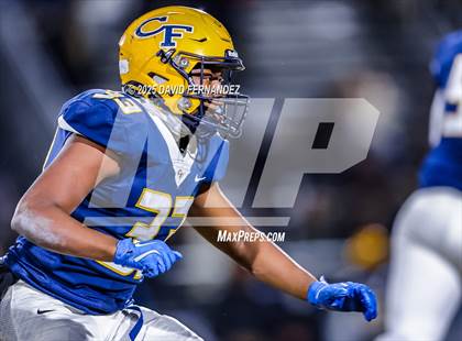 Thumbnail 2 in Sanderson @ Cape Fear (NCHSAA 7A East Round 2) photogallery.