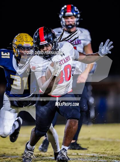 Thumbnail 3 in Sanderson @ Cape Fear (NCHSAA 7A East Round 2) photogallery.