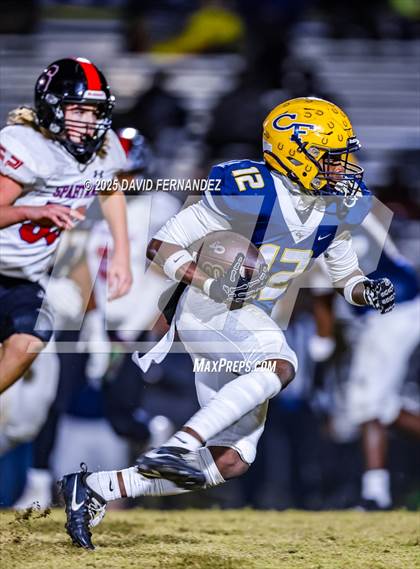 Thumbnail 1 in Sanderson @ Cape Fear (NCHSAA 7A East Round 2) photogallery.