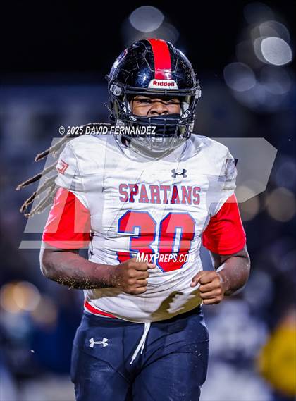 Thumbnail 2 in Sanderson @ Cape Fear (NCHSAA 7A East Round 2) photogallery.